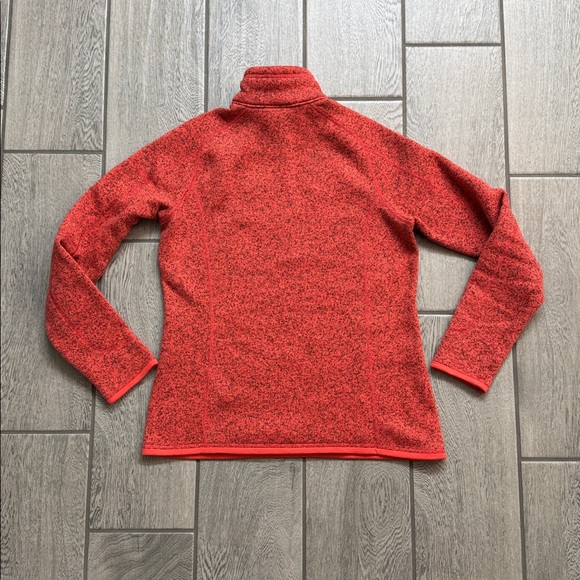 Patagonia Better Sweater 1/4 Zip Fleece Women's Medium Pink Red ish Color - Picture 4 of 5
